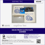 Volvo truck clutch plate