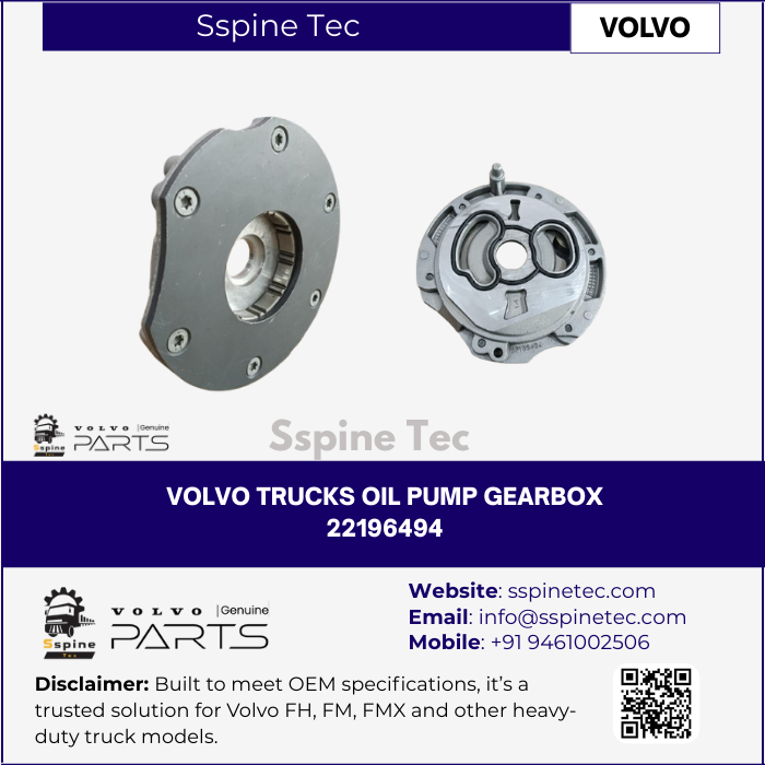 Volvo Trucks Oil Pump 22196494